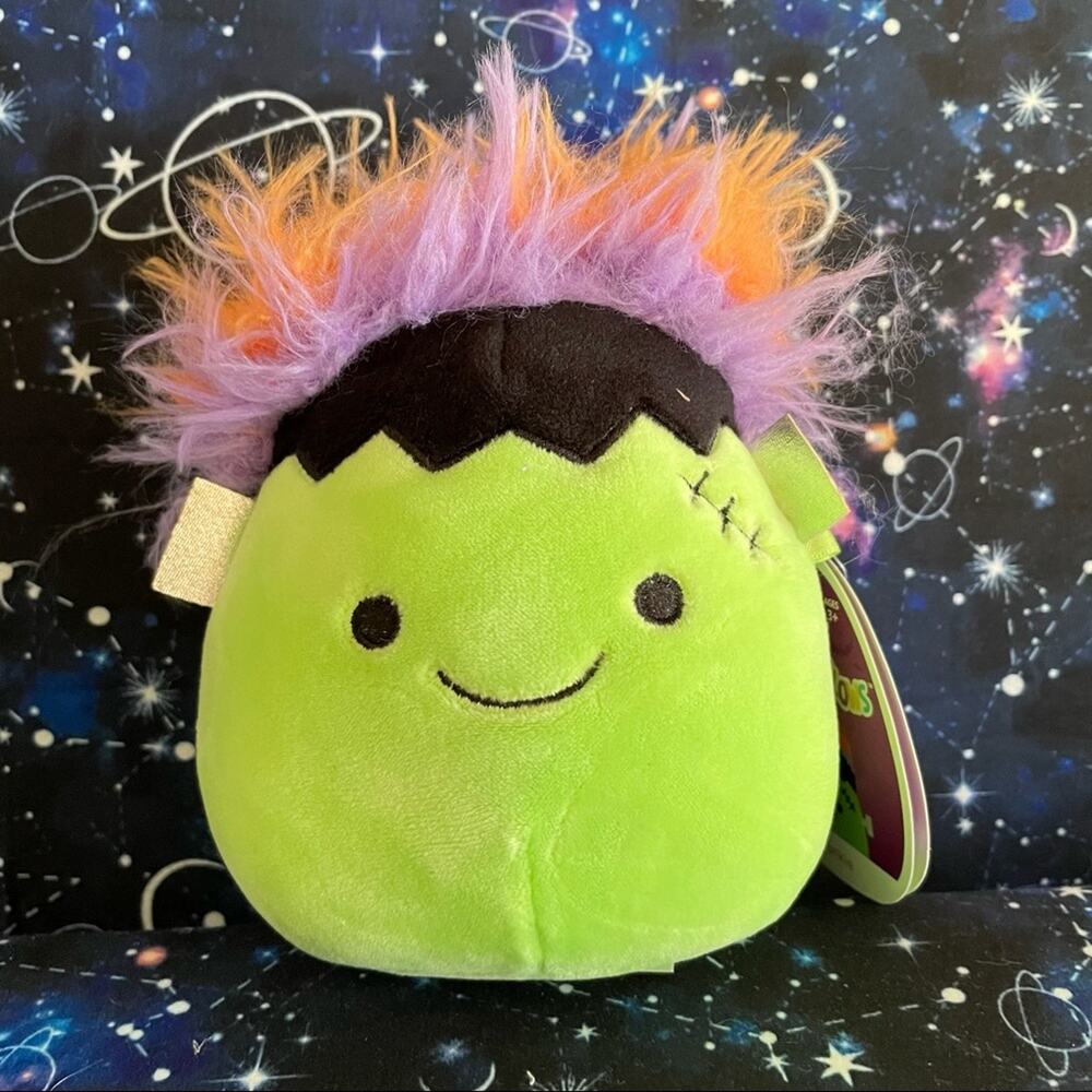 Squishmallows 4.5” Frankie the Frankenstein Mini Halloween Stuffed Animal Plush